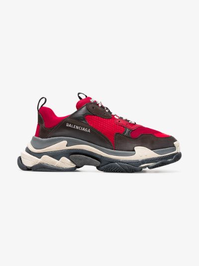 triple s black and red