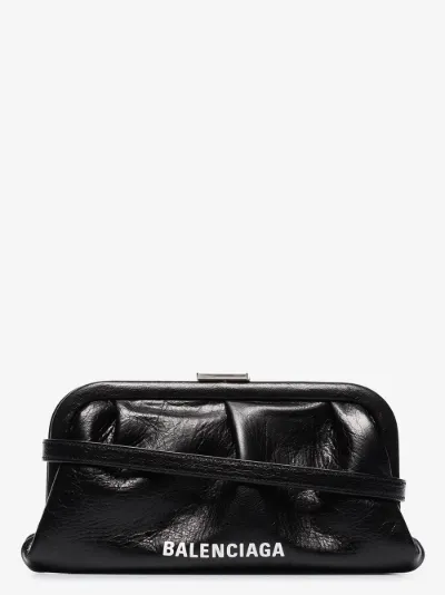 balenciaga black clutch