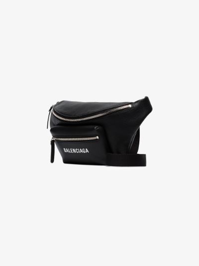 balenciaga leather fanny pack