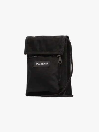 black explorer messenger bag展示图