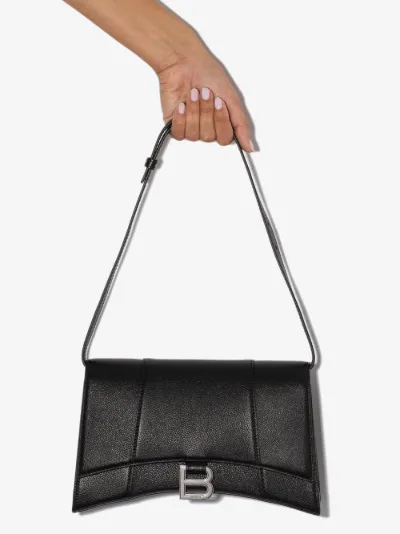 balenciaga black shoulder bag