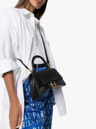 balenciaga hourglass black