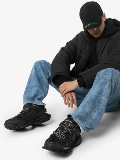 balenciaga track sneakers black