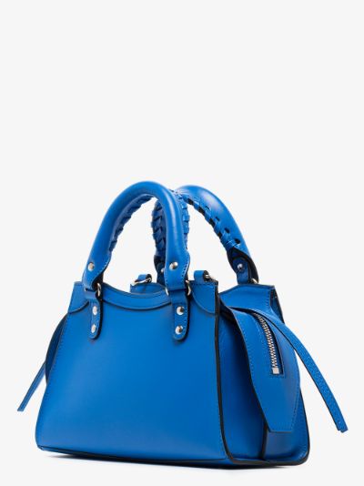 balenciaga blue tote