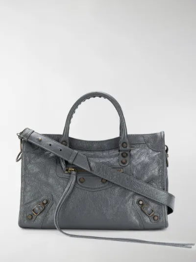 Balenciaga Borsa media Classic City grigio | MODES