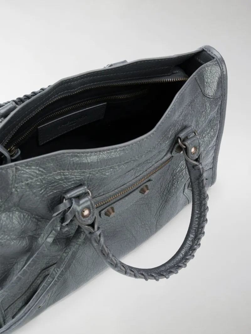 Balenciaga Borsa media Classic City grigio | MODES