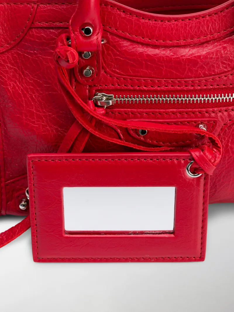Balenciaga Borsa nano Classic City rosso | MODES