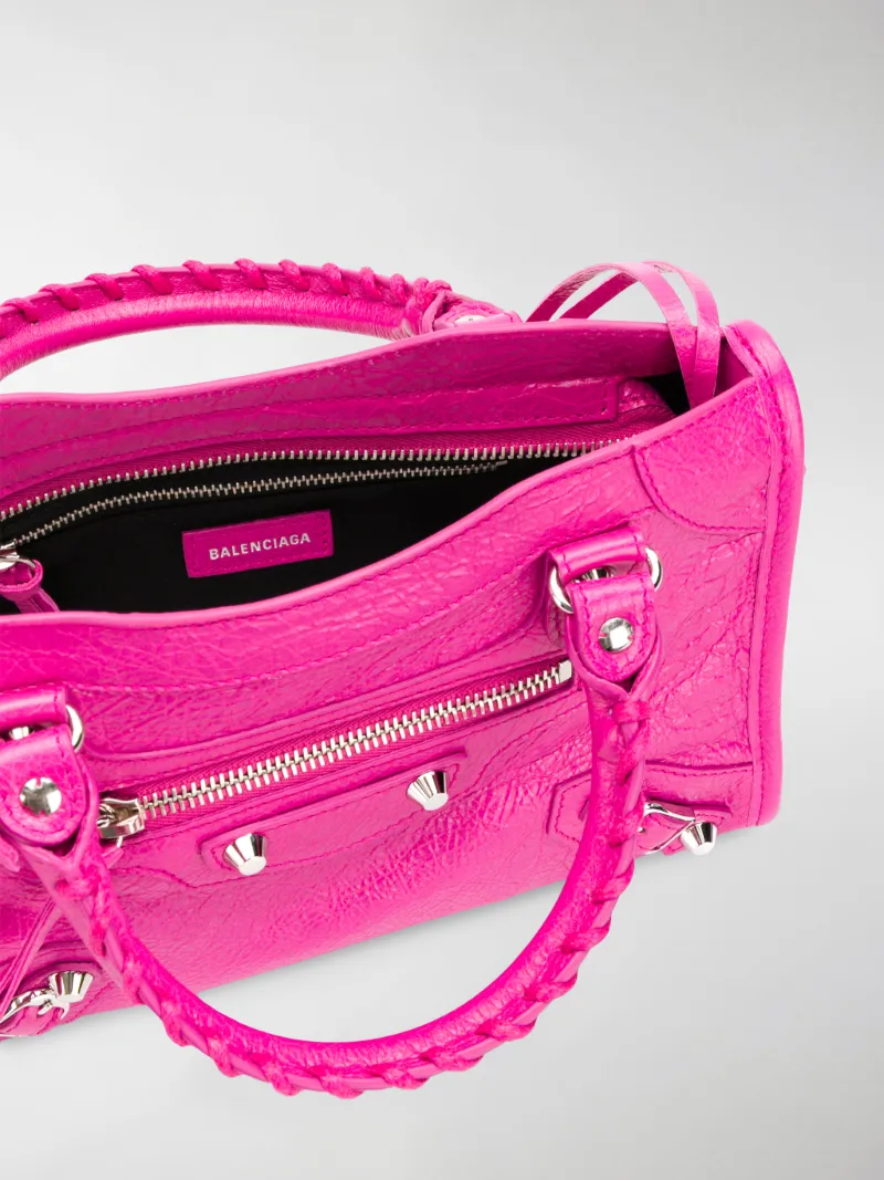 Balenciaga Borsa tote City mini rosa | MODES