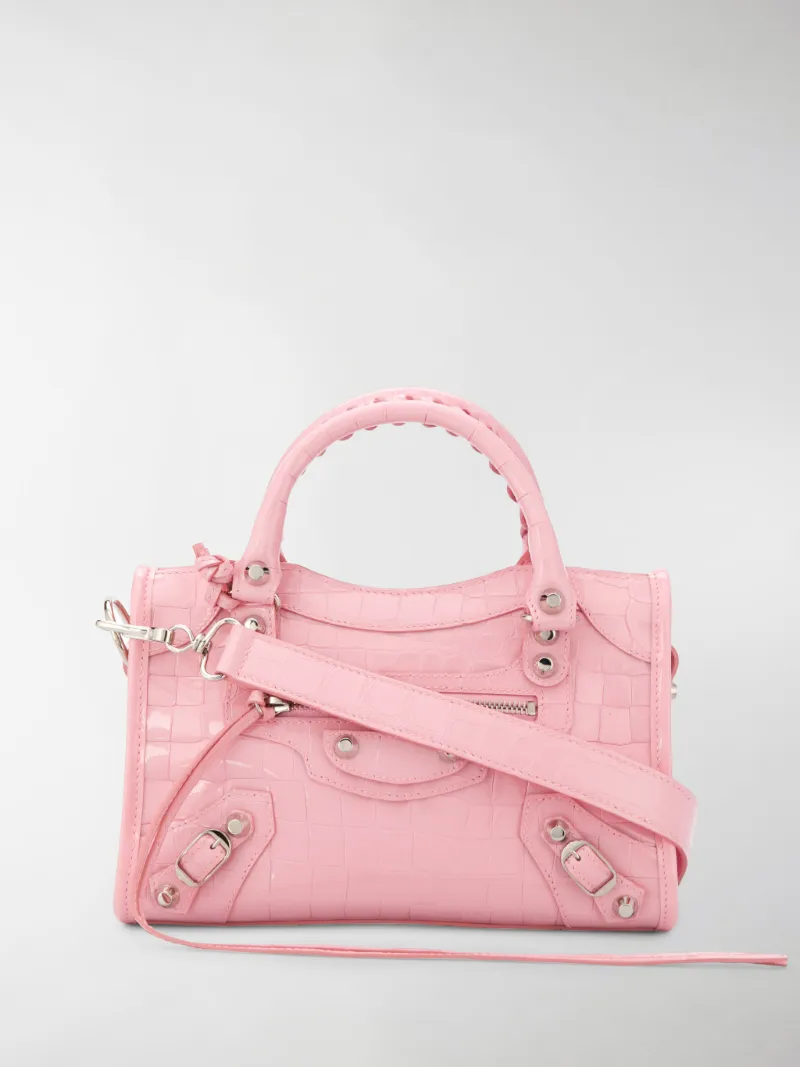 Balenciaga Borsa tote City piccola rosa | MODES