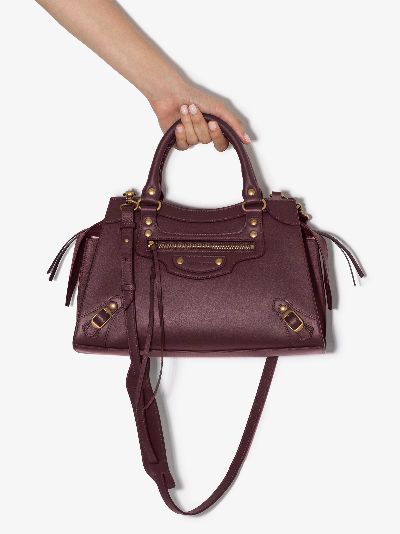 classic leather tote