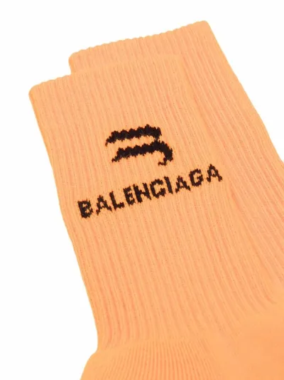 Balenciaga Calzini a coste arancione | MODES