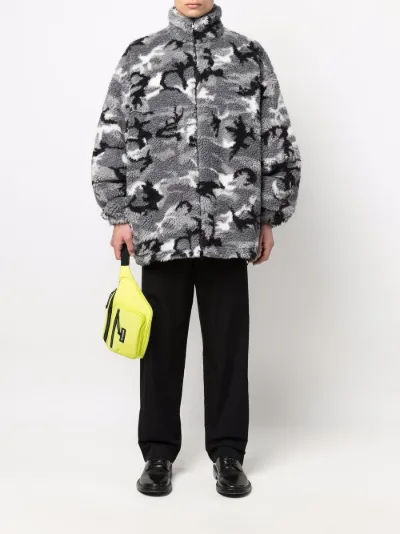 balenciaga fleece jacket