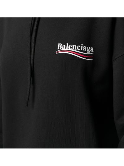 Balenciaga campaign cheap logo hoodie