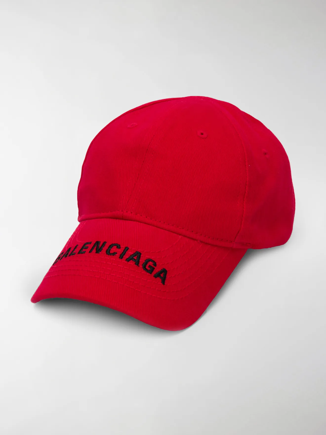 Balenciaga Cappello con logo rosso | MODES