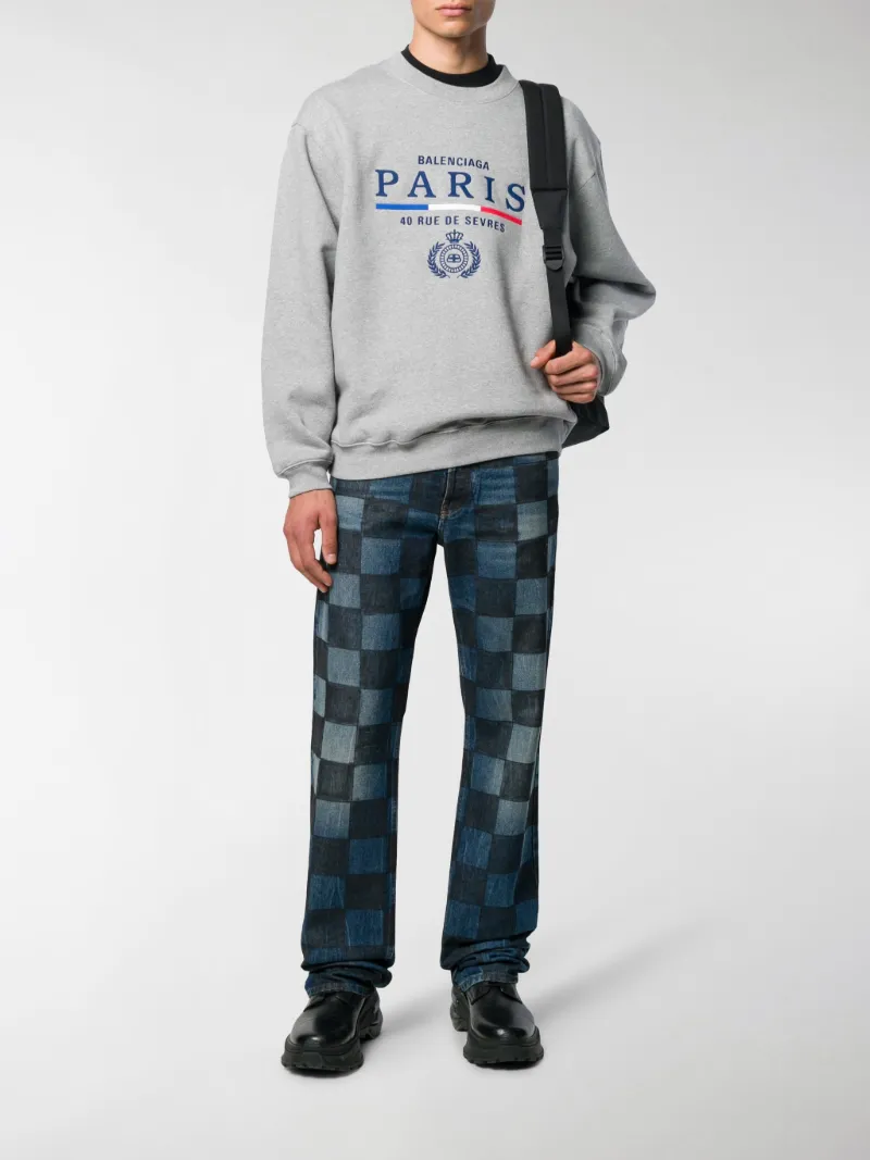 balenciaga paris jeans