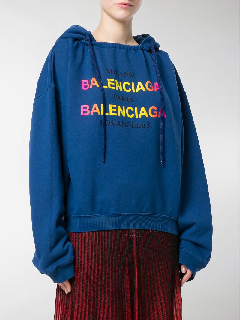 balenciaga cities hoodie