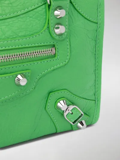 balenciaga mini city green