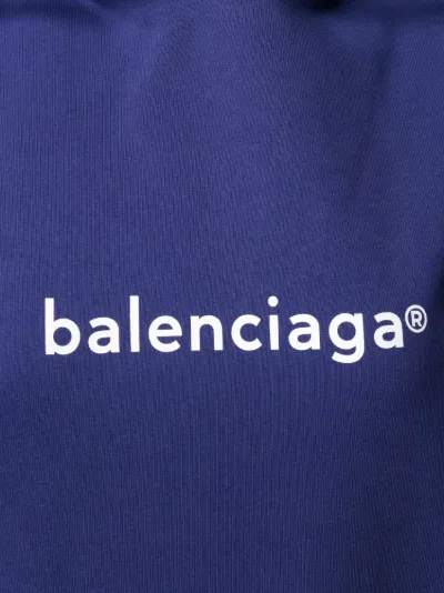 balenciaga logo hoodie