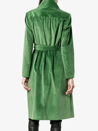 Balenciaga Corduroy trench coat Browns