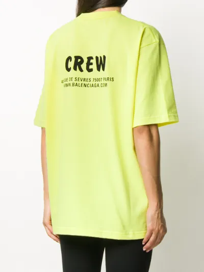 balenciaga crew tshirt