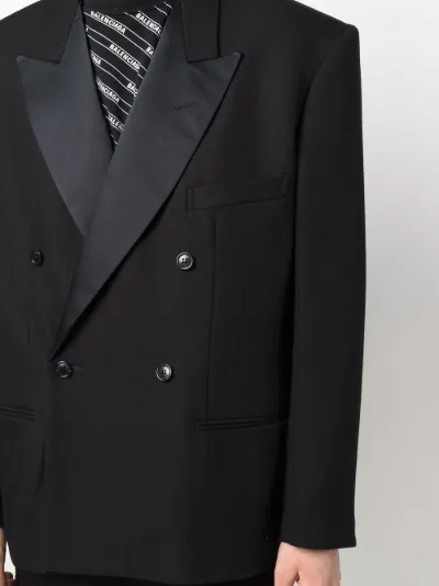 black double breasted tuxedo