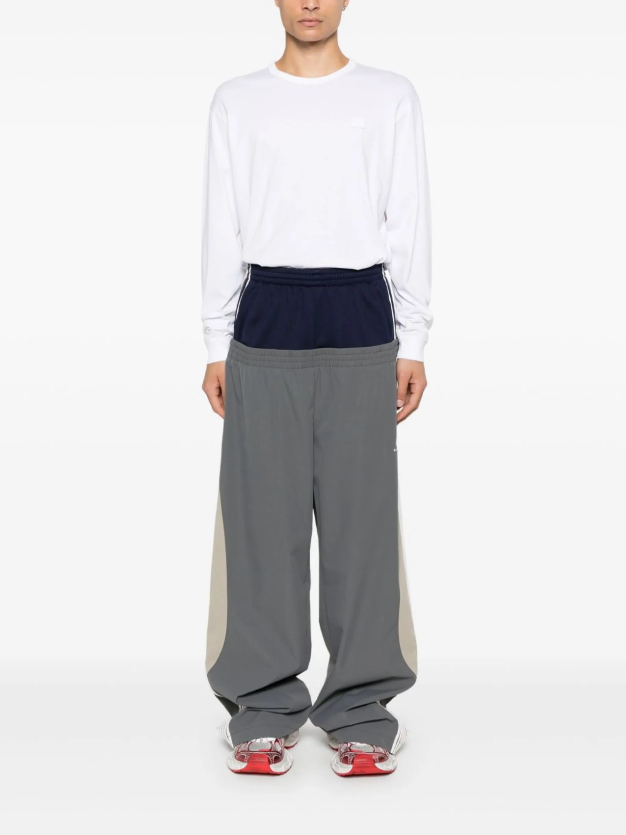 mfw | New: Cut-Up Tracksuit Pants from Balenciaga Winter24