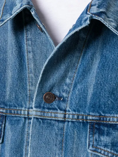 balenciaga cut waistband jacket