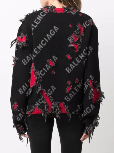 balenciaga print sweatshirt