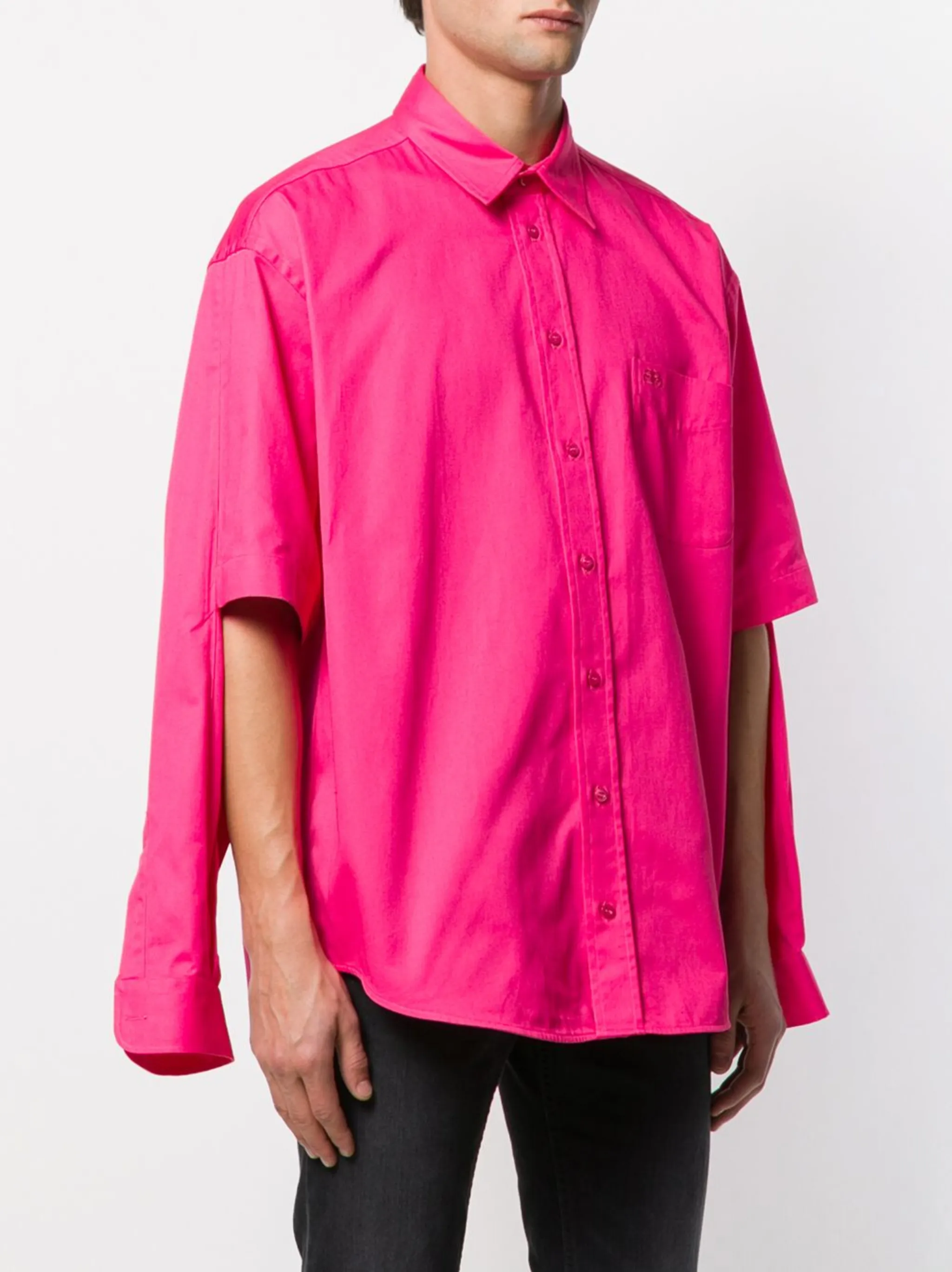 Balenciaga double shirt best sale