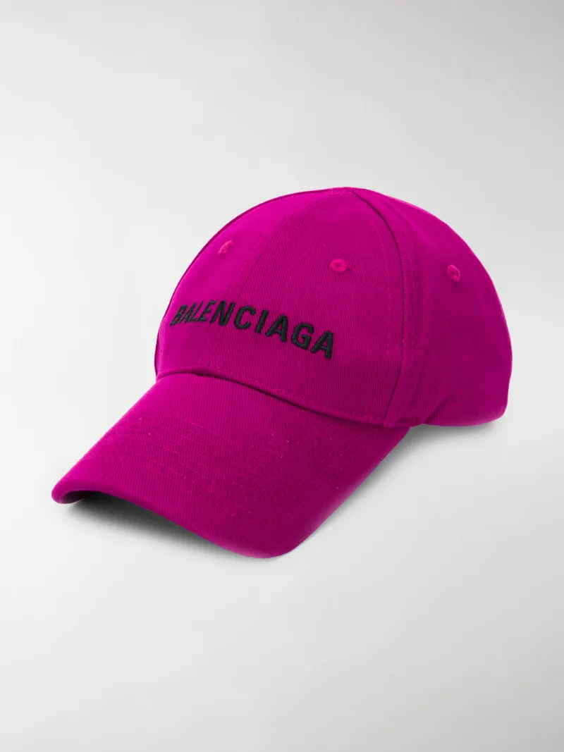 pink balenciaga cap