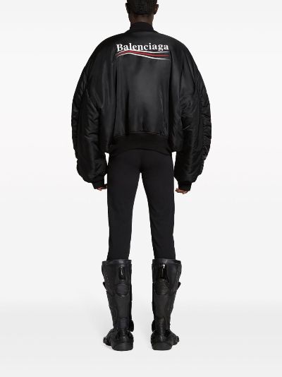 Balenciaga embroidered-logo bomber jacket | Eraldo.com NU