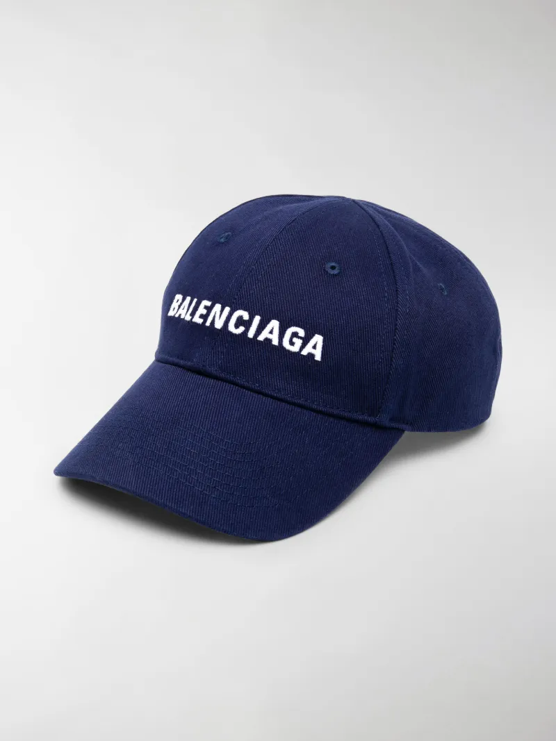 balenciaga hat blue