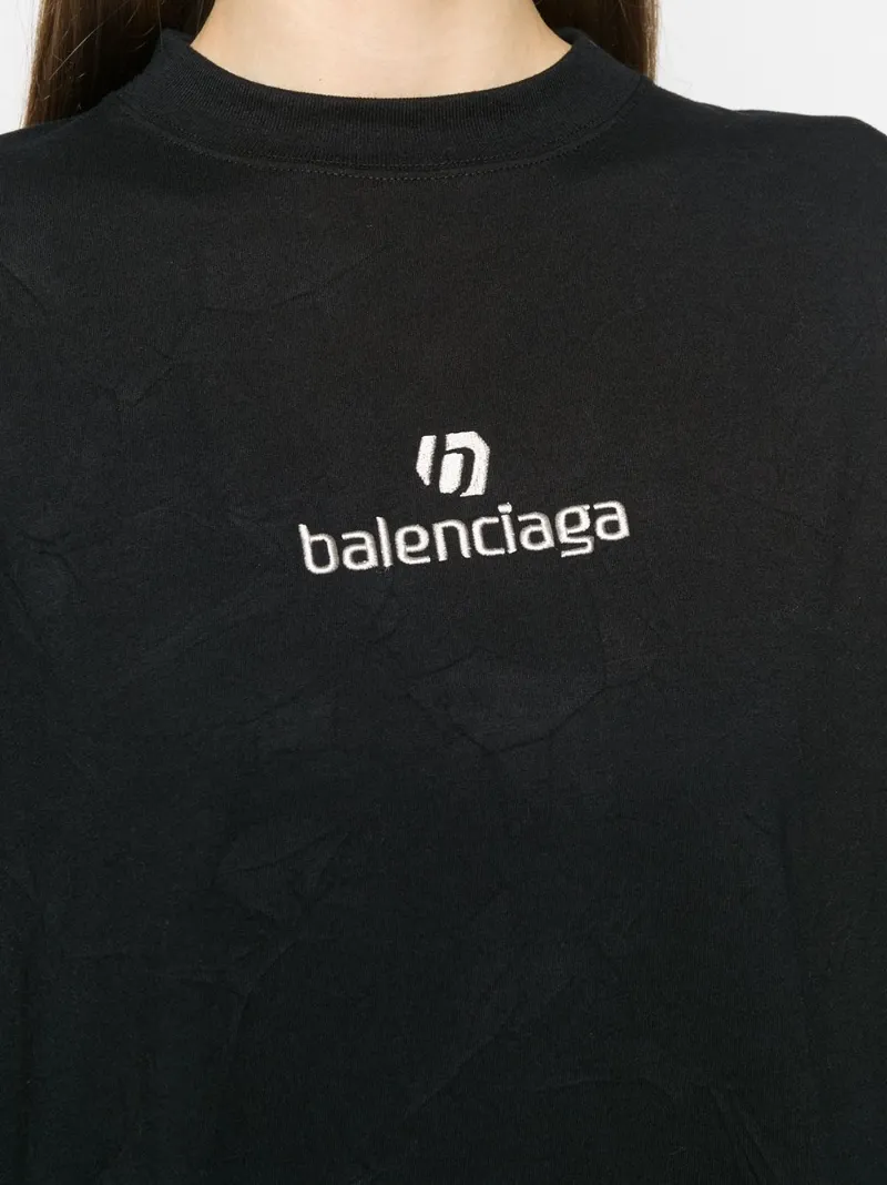 balenciaga logo t shirt