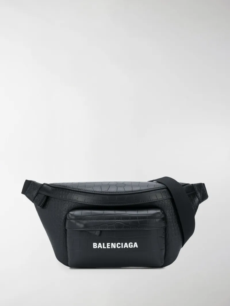 balenciaga belt bag black