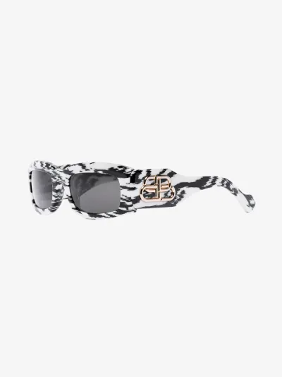 mens black and white sunglasses
