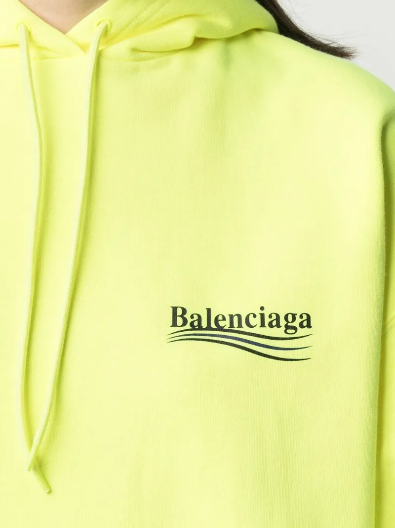 Balenciaga Felpa con stampa giallo | MODES