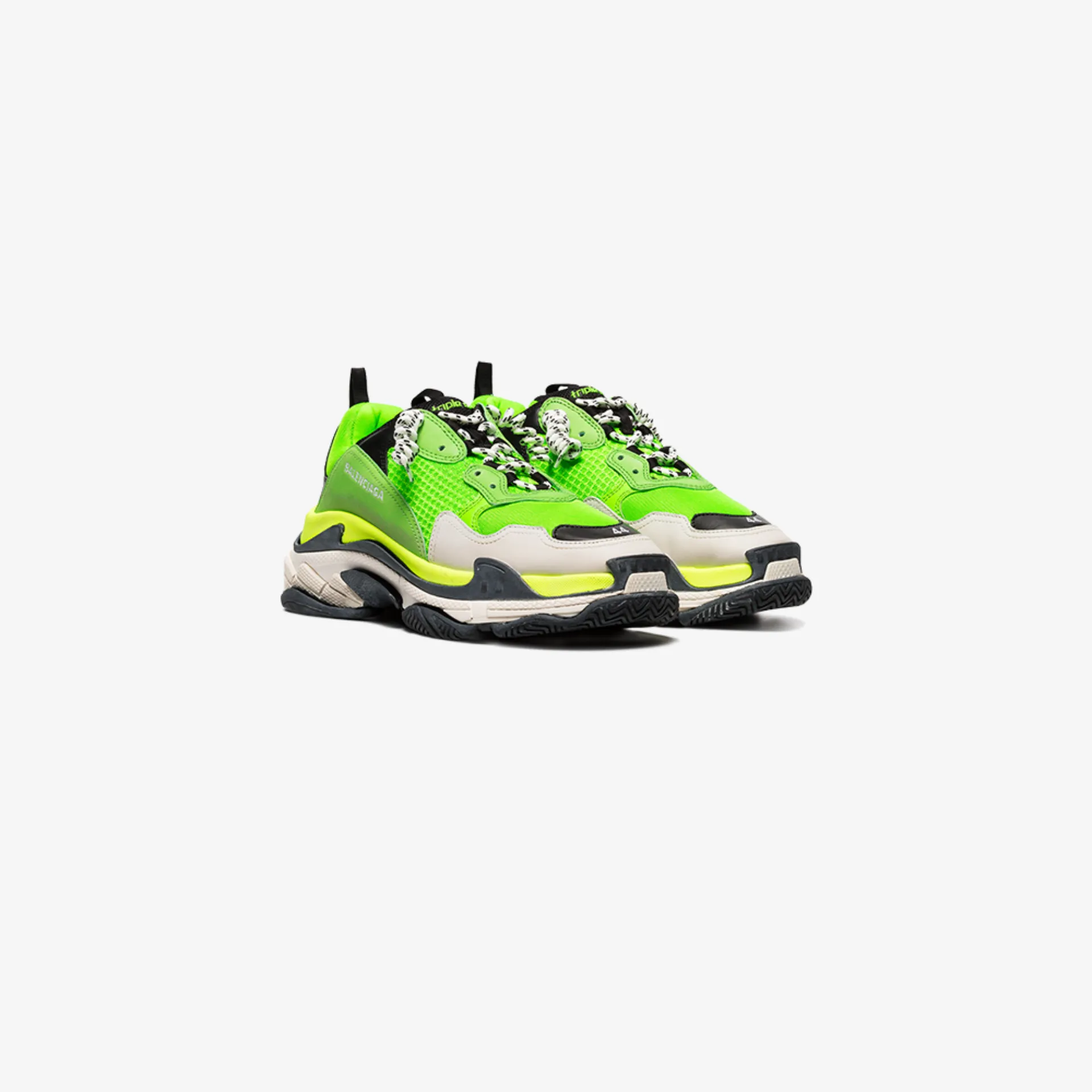 all green balenciaga shoes