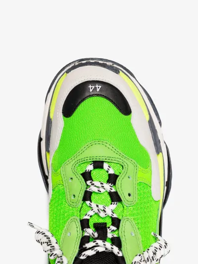 all green balenciaga shoes