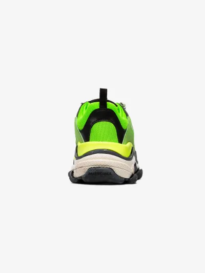 all green balenciaga shoes