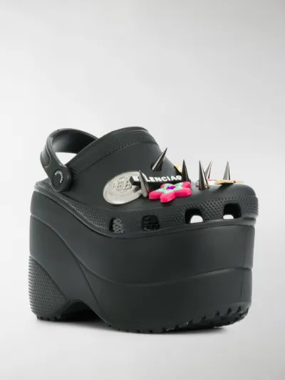 balenciaga foam platform sandals