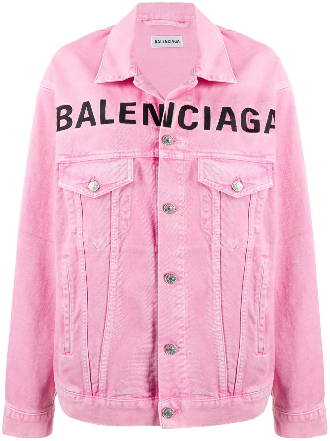 Balenciaga Giacca denim rosa | MODES