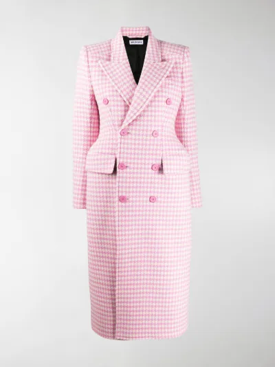 balenciaga structured coat