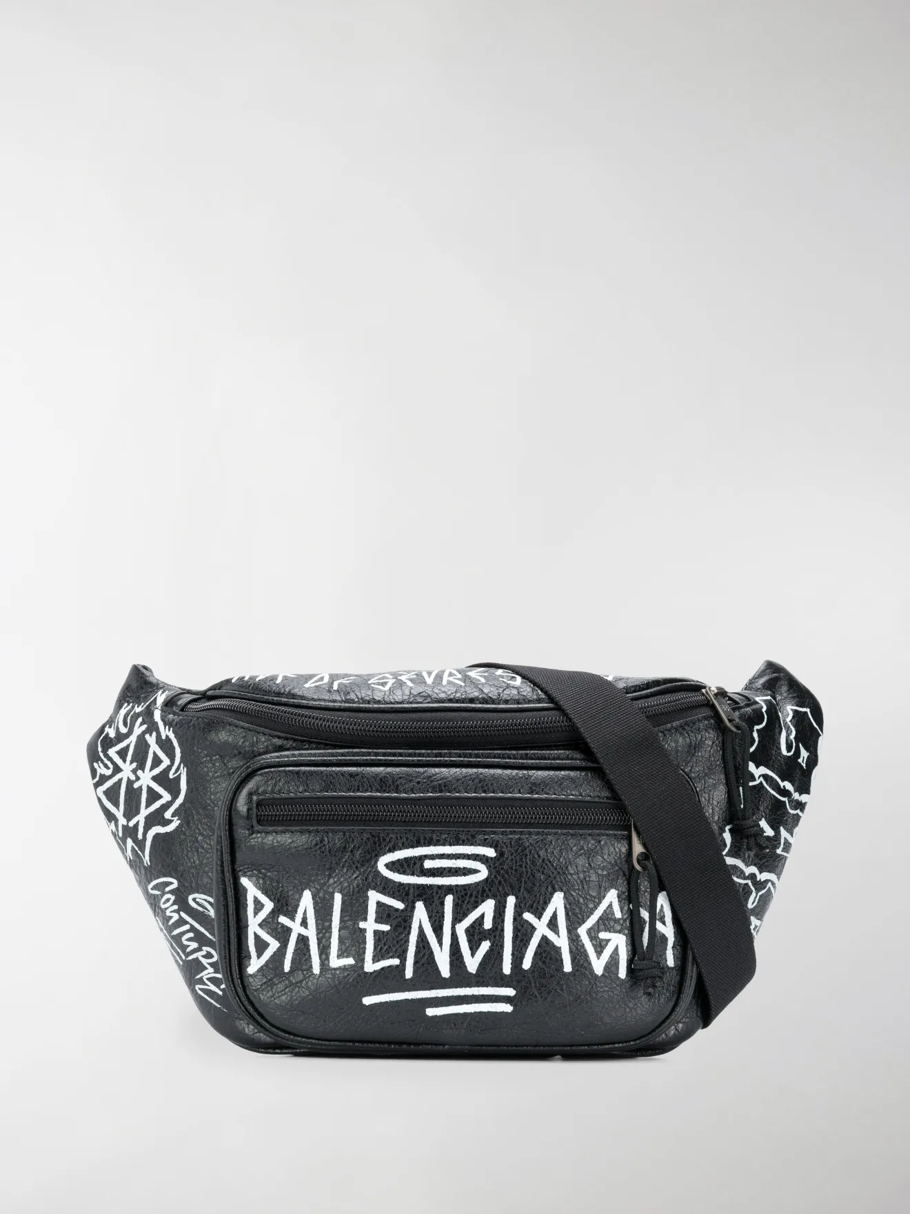 balenciaga fanny pack graffiti