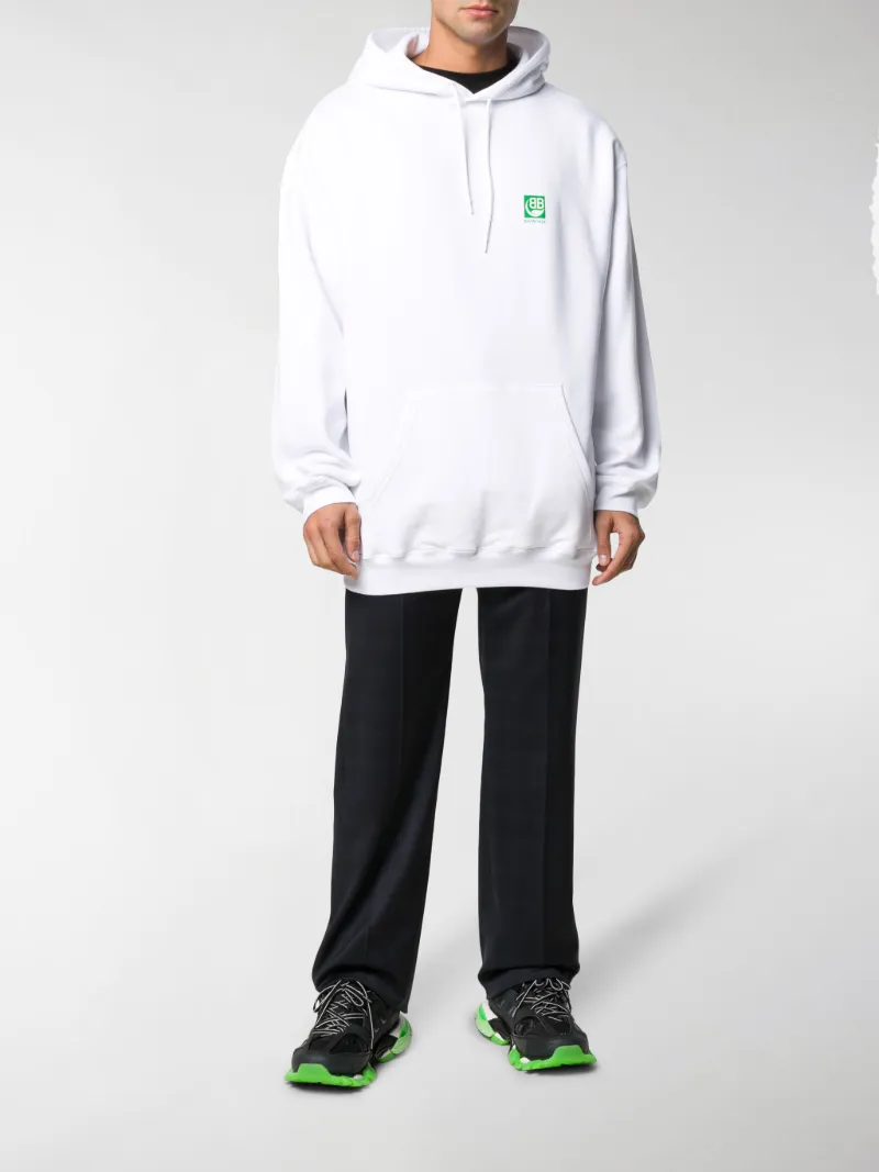 green balenciaga hoodie