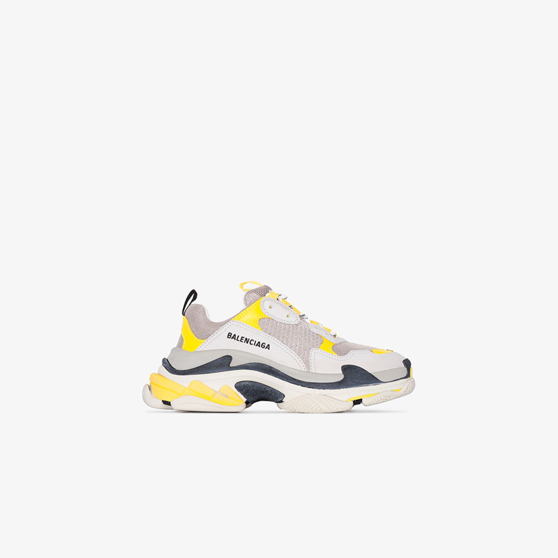 white and yellow sneakers