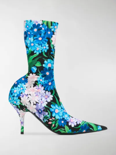 balenciaga high heel boots