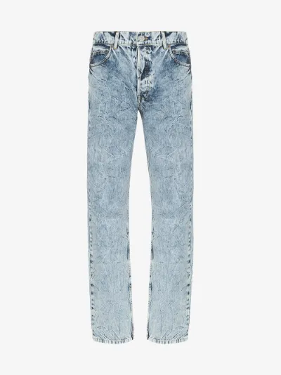 acid washing jeans
