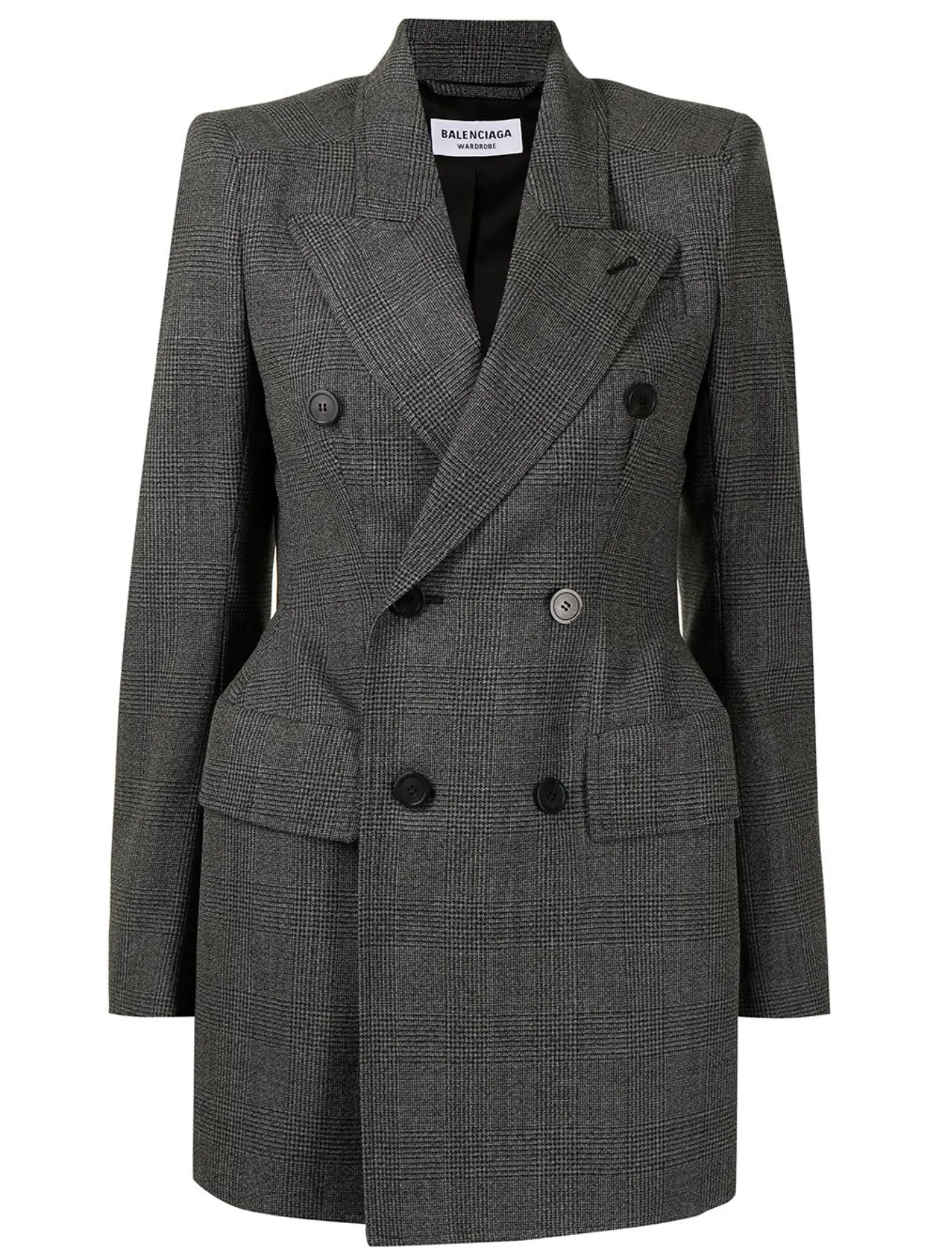 balenciaga hourglass blazer
