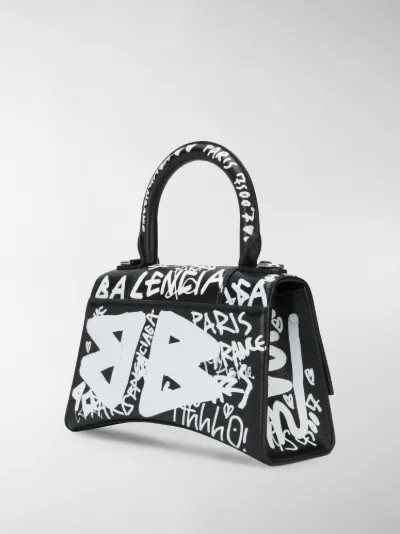 balenciaga graffiti hourglass