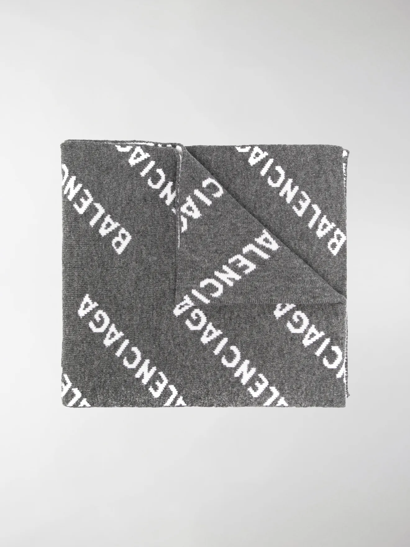 balenciaga intarsia scarf